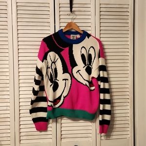 Vintage Disney Mickey and Minnie Mouse Sweater